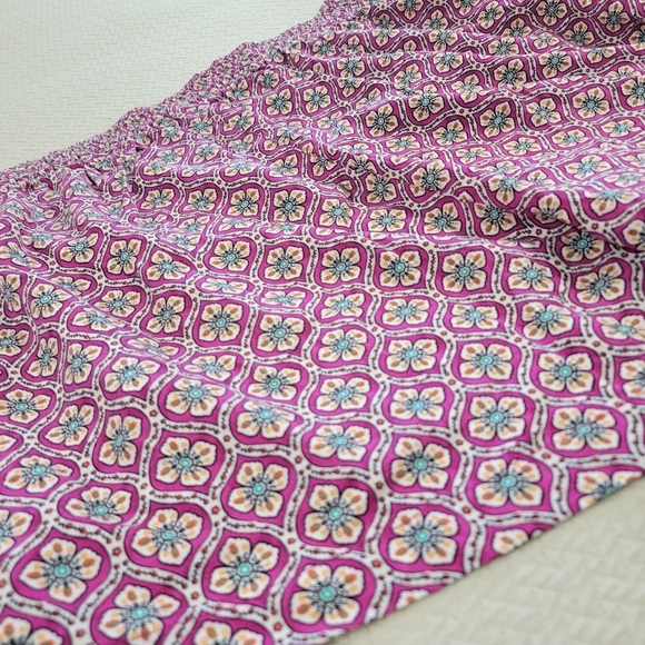 NEW Old Navy Playa Shorts Size 2X High Waist Pink Geometric Print With Pockets - Picture 11 of 15